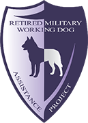 Retired Millitary Working Dog Project Logo
