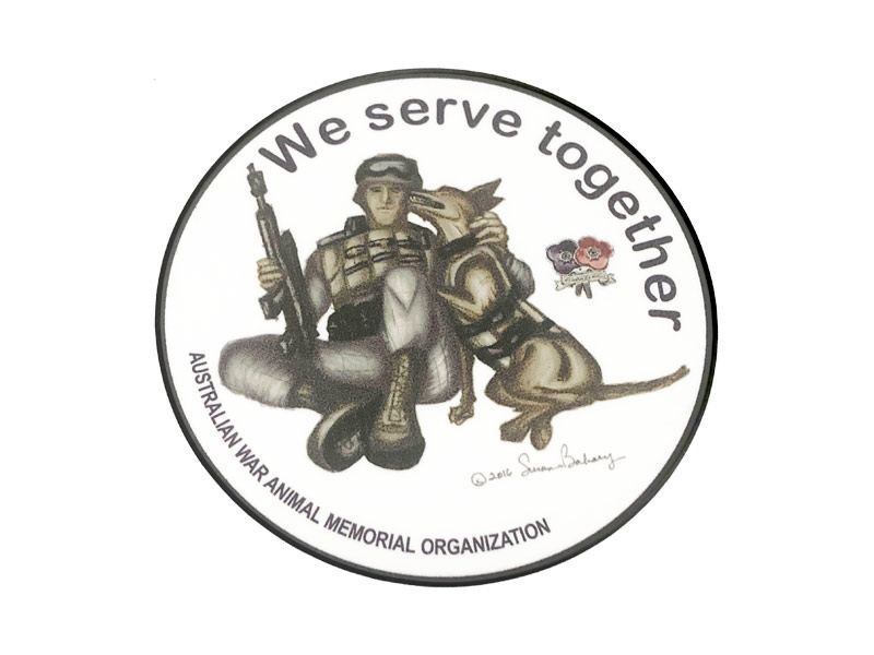 AWAMO Sticker – We Serve Together